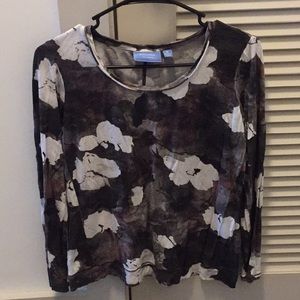 Vera Wang Long Sleeve Top